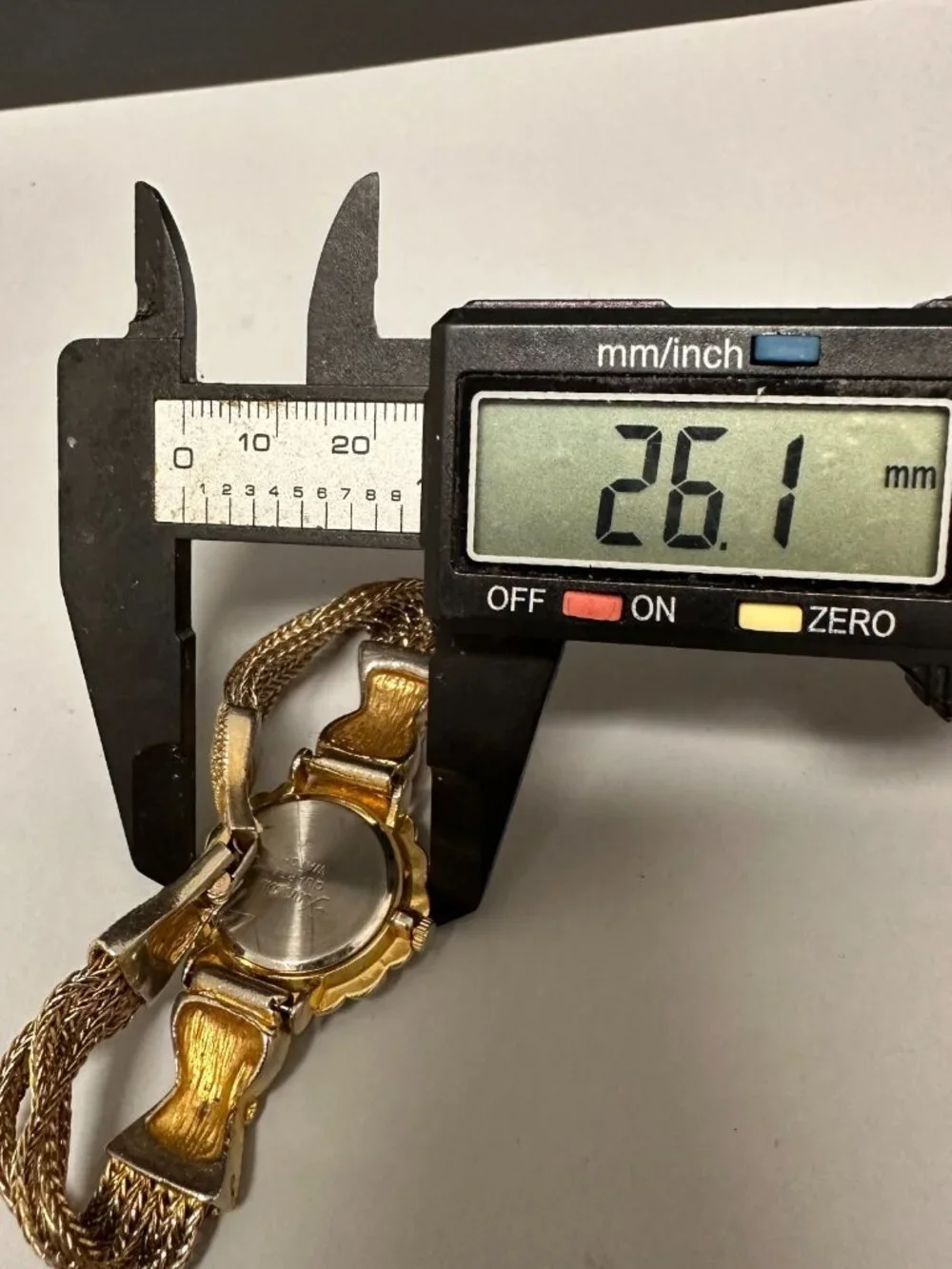 Xanadu Watch Women Gold Tone Multi Chain Band Marcasite Accents New Battery
